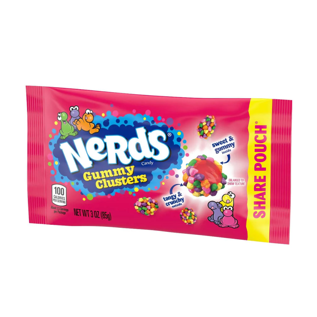 Nerds Gummy clusters red 85g