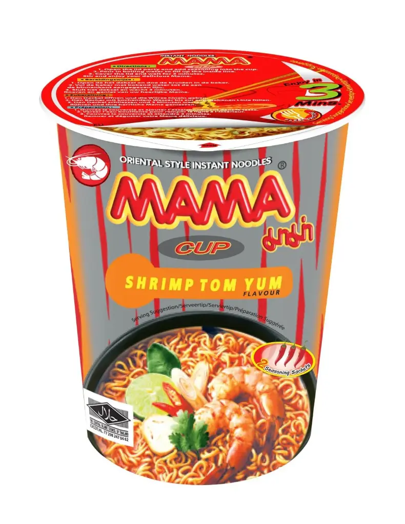  Instant Noodles Shrimp Tom Yum Cup 70g.
