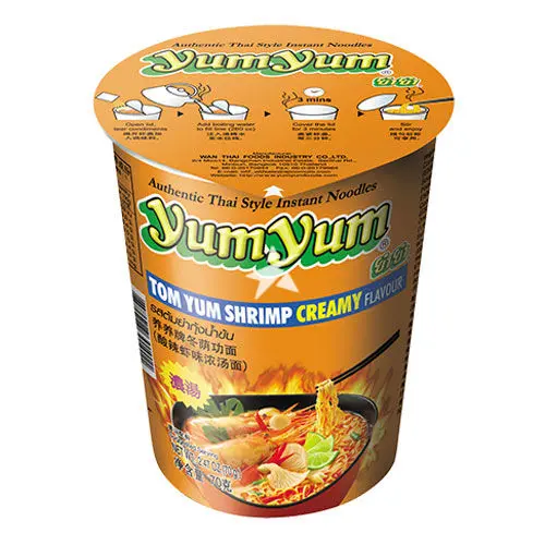 Instant Noodles Shrimp Tom Yum Cup 70g.