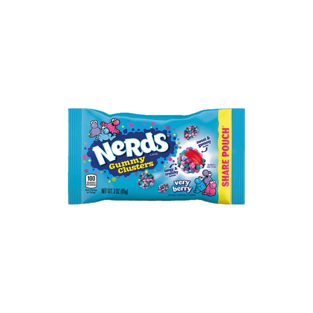 Nerds Gummy Clusters blue 85g