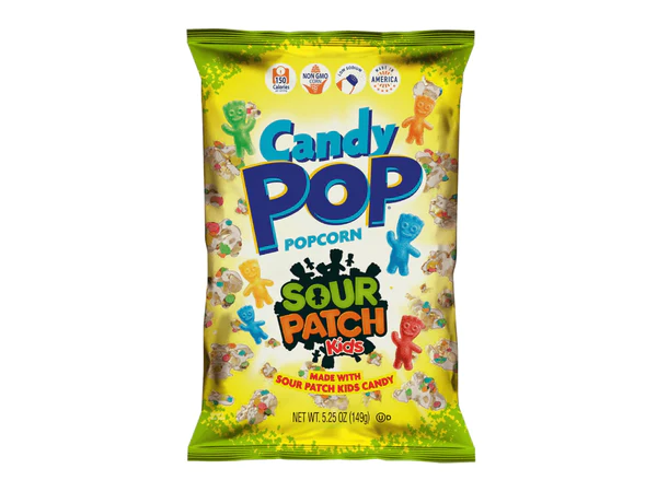 Candy Popcorn Sour Patch 149g