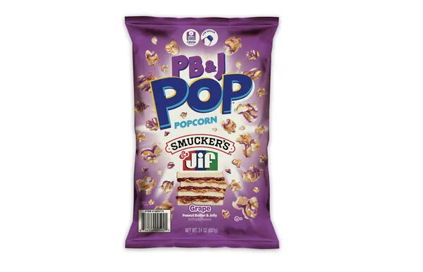 PB&J Pop Popcorn Grape Peanut Butter & Jelly