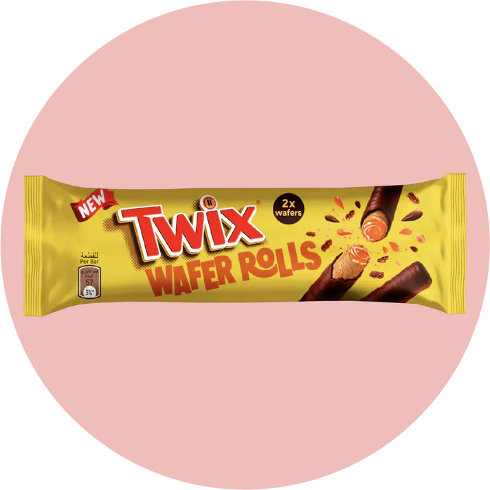 Twix Waffer Rolls