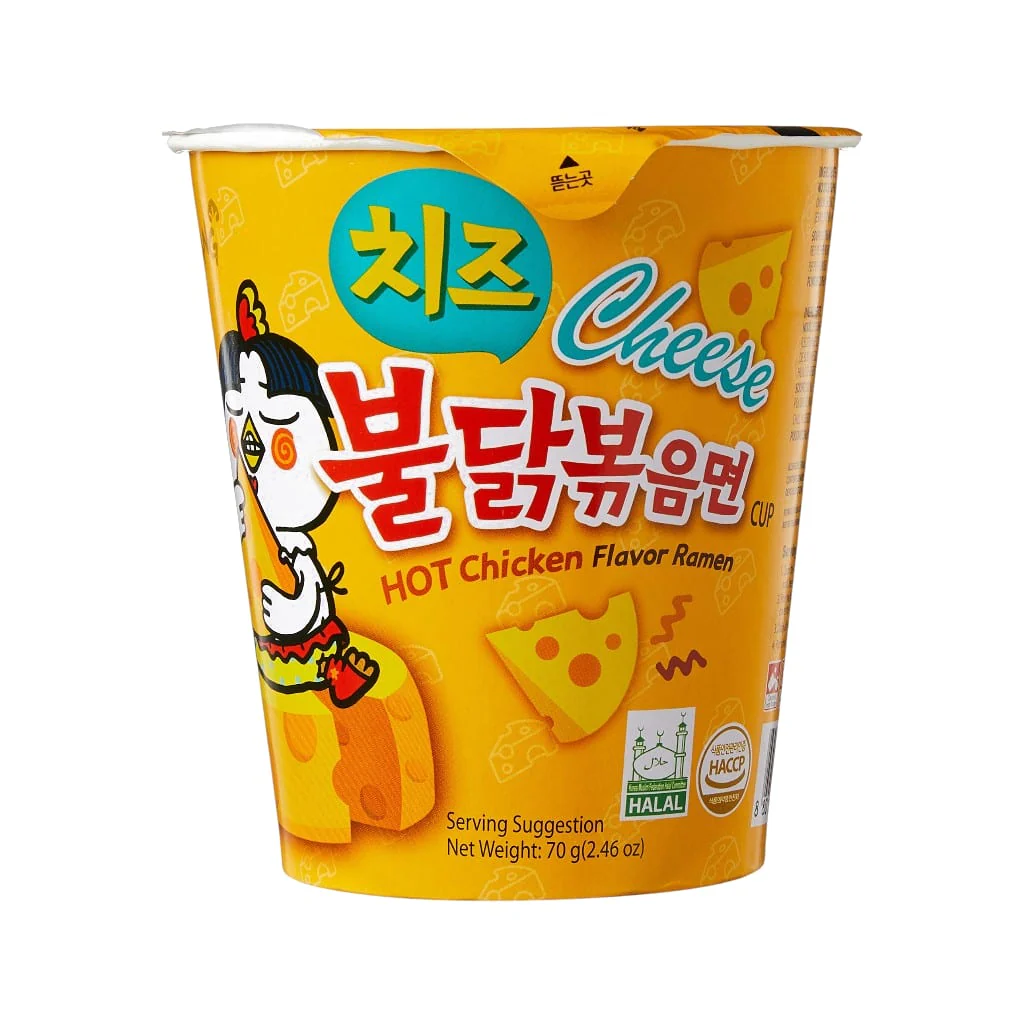 Samyang Buldak Hot Chicken Cheese cup 70g
