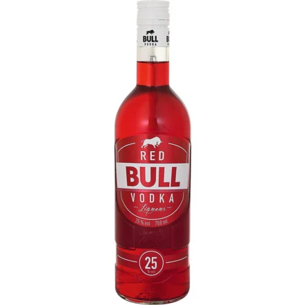 REDBULL VODKA 25%vol, 700ml RED